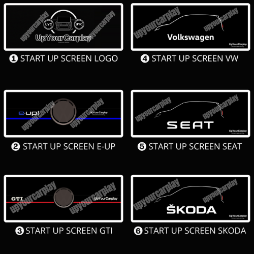 Skoda Citigo UpYourCarplay Screen (2016–2023) – High Dashboard – With Phone Holder USB Connection - Image 4