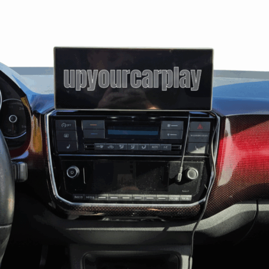 Seat Mii UpYourCarplay Screen (2016–2023) – Low Dashboard – Without Phone Holder USB Connection –  Radio Without Bluetooth