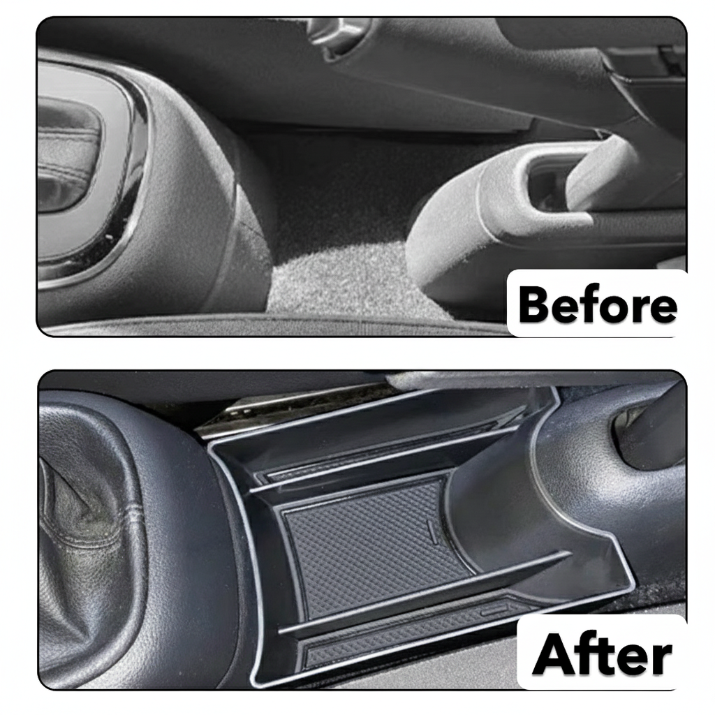 UpYourCarPlay Center Console Storage Box for VW Up!, Seat Mii & Skoda Citigo (2013–2023) - Image 2