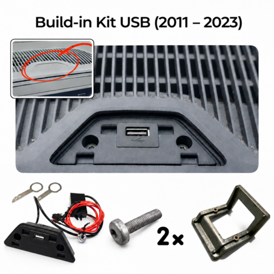 Build-in Kit USB (2011 – 2023) Low And High Dashboard