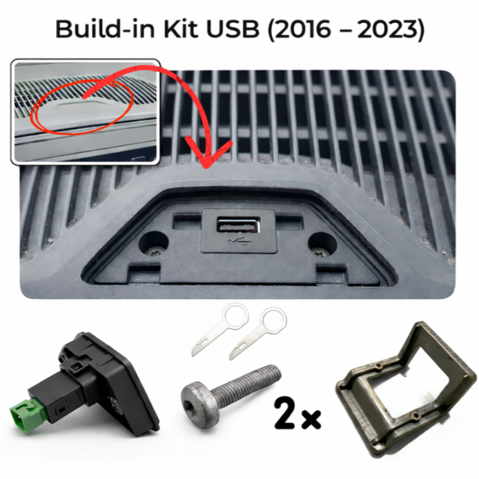 Build-in Kit USB (2016 – 2023) Low And High Dashboard